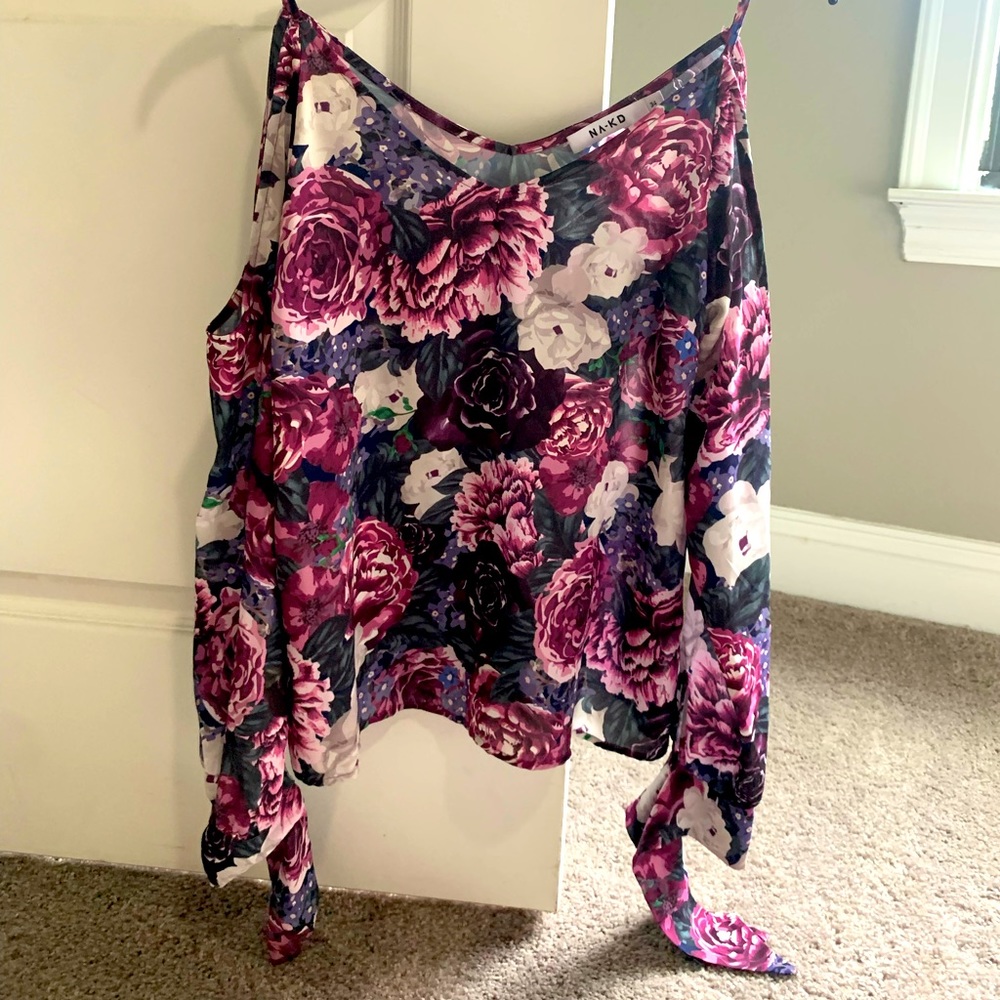 NAKED Floral Blouse